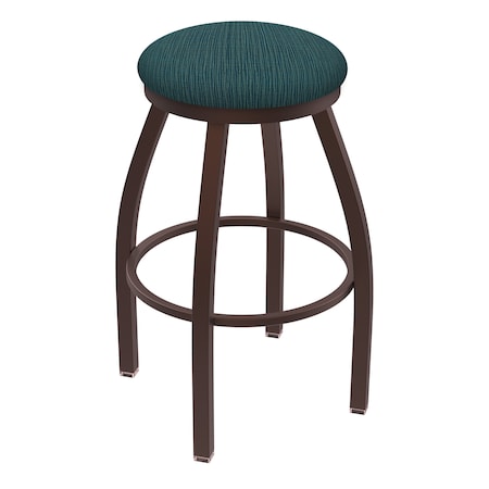 Holland Bar Stool Co 36" Swivel X-Tall Bar Stool, Bronze Finish, Graph Tidal Seat 80236BZ022